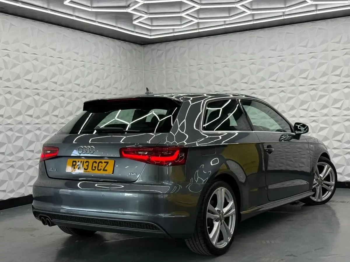 Used Audi A3 S-Line 2013 Grey Hatchback