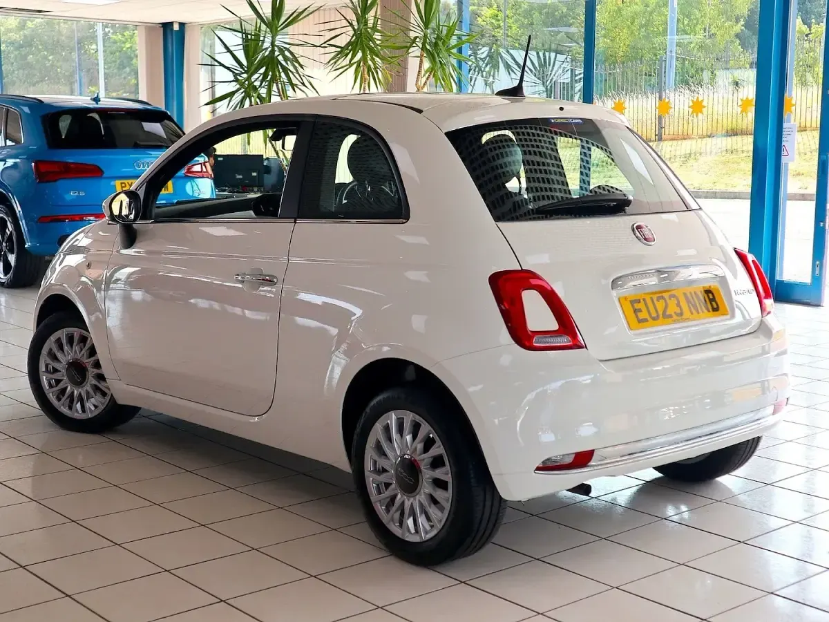 Used Fiat 500 2023 White Hatchback