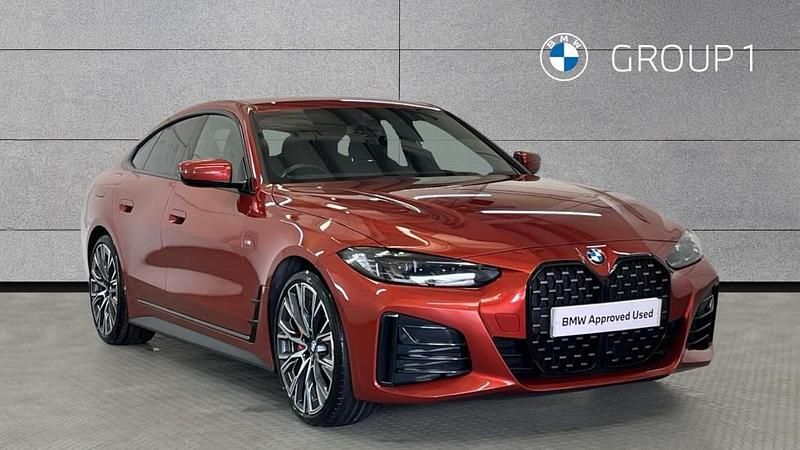 Orange Used 2023 BMW 420 Gran Coupé M Sport Coupe | £31,990 (Fair price) - Image 1/4