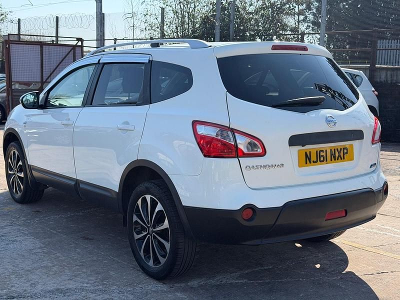 Used Nissan Qashqai +2 N-TEC 110 HP (80 kW) 2011 White SUV