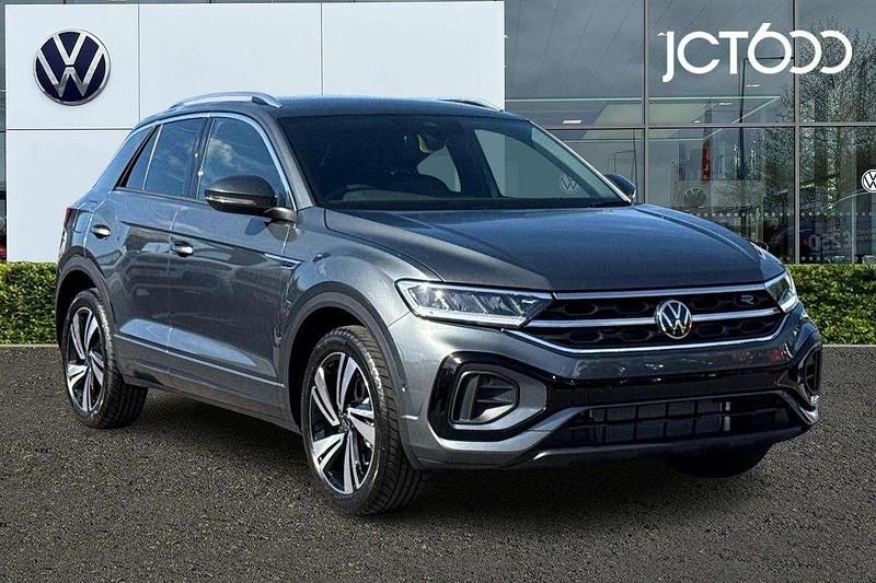 Grey New 2025 VW T-Roc R-line SUV | £29,772 (Fair price) - Image 1/4