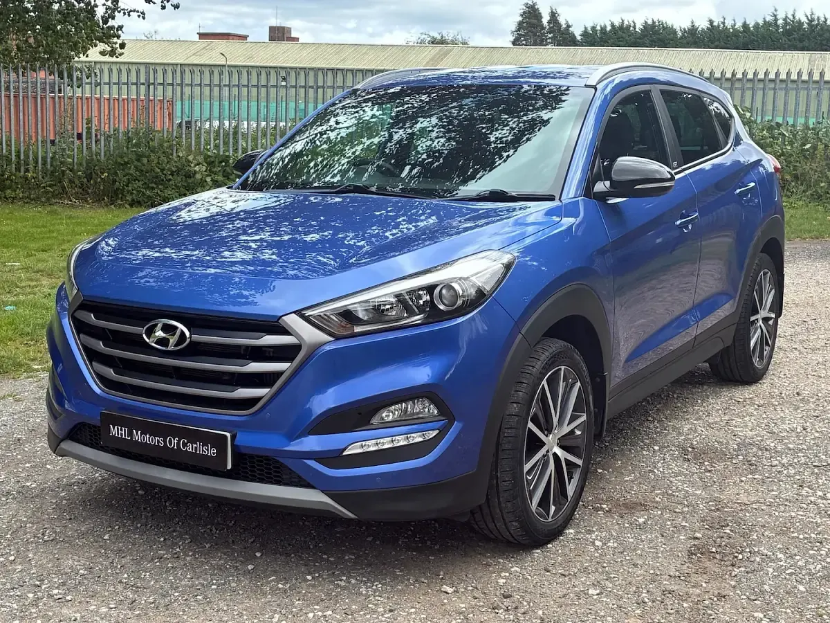 Used Hyundai Tucson GO! 116 HP (85 kW) 2018 Blue SUV