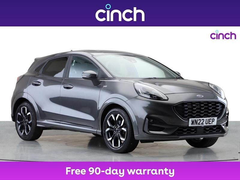 Grey Used 2022 Ford Puma ST-Line X SUV | £18,699 (Fair price) - Image 1/3