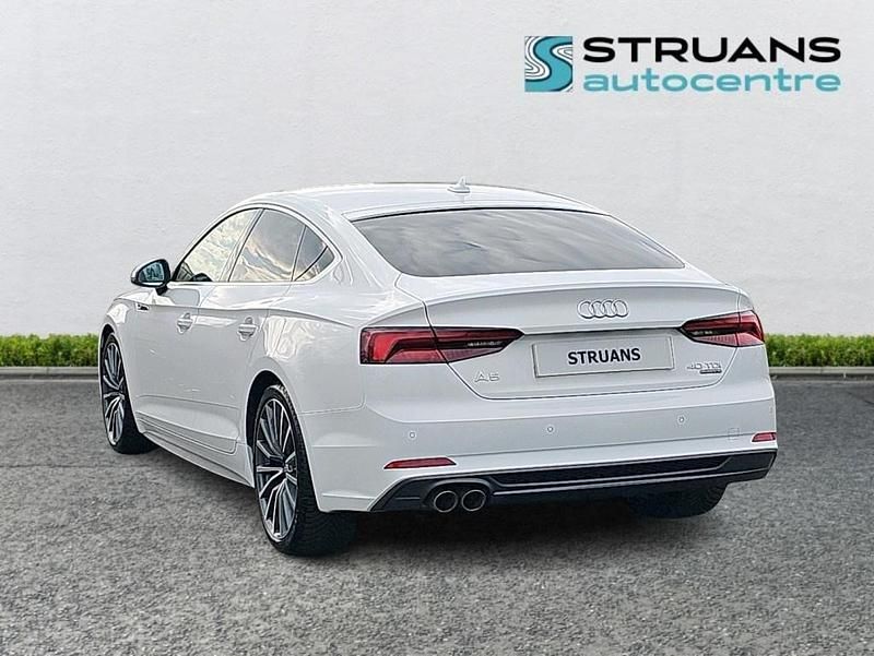 Used Audi A5 S-Line 2019 White Coupe