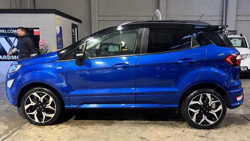 Used Ford Ecosport ST-Line 125 HP (91 kW) 2018 Blue SUV