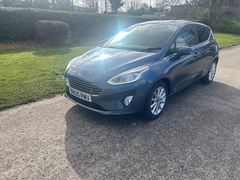 Used Ford Fiesta Titanium 95 HP (69 kW) 2020 Blue Hatchback