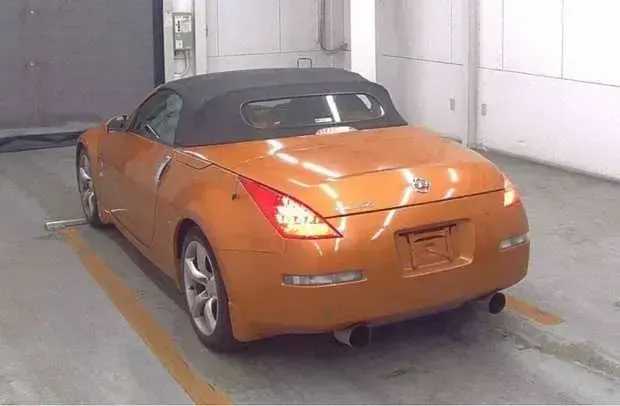 Used Nissan 350Z 2005 Orange Cabriolet
