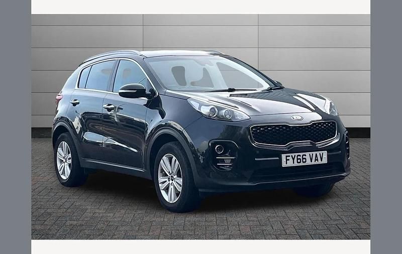 Black Used 2016 Kia Sportage 2 SUV | £8,750 (Fair price) - Image 1/2