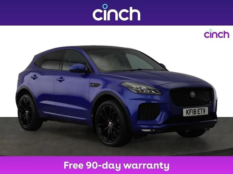 Blue Used 2018 Jaguar E-Pace R-Dynamic SUV | £17,889 (Fair price) - Image 1/3
