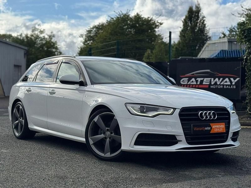 White Used 2014 Audi A6 Black Edition Estate | £9,995 (A bit pricey) - Image 1/4