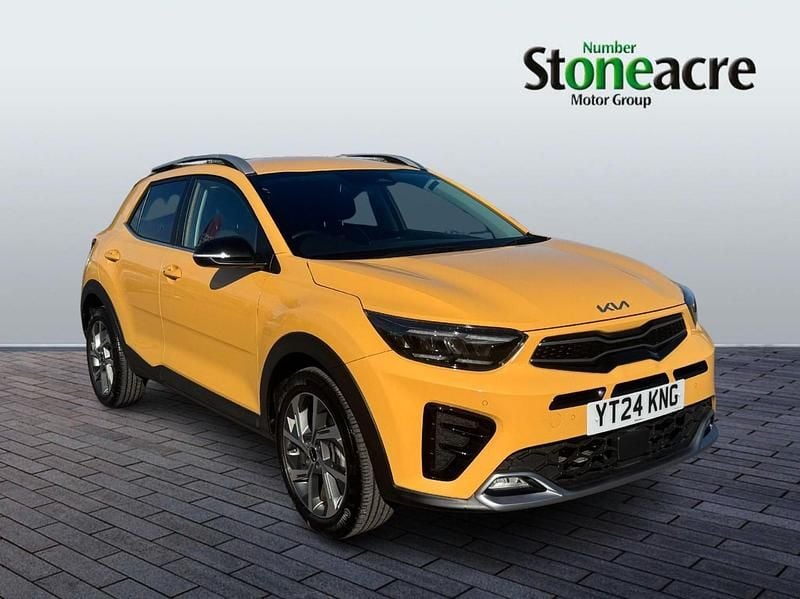 Yellow Used 2024 Kia Stonic 4 SUV | £19,995 (A bit pricey) - Image 1/4