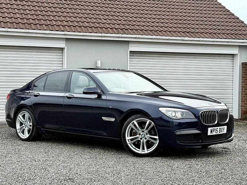 Blue Used 2015 BMW 730 Exclusive Sedan | £9,490 (Good price) - Image 1/4