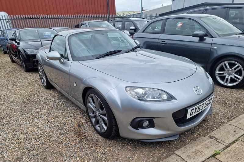 Silver Used 2013 Mazda MX5 Inclusive Cabriolet | £9,499 (Fair price) - Image 1/4