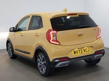 Used Kia Picanto X-Line 2022 Yellow Hatchback