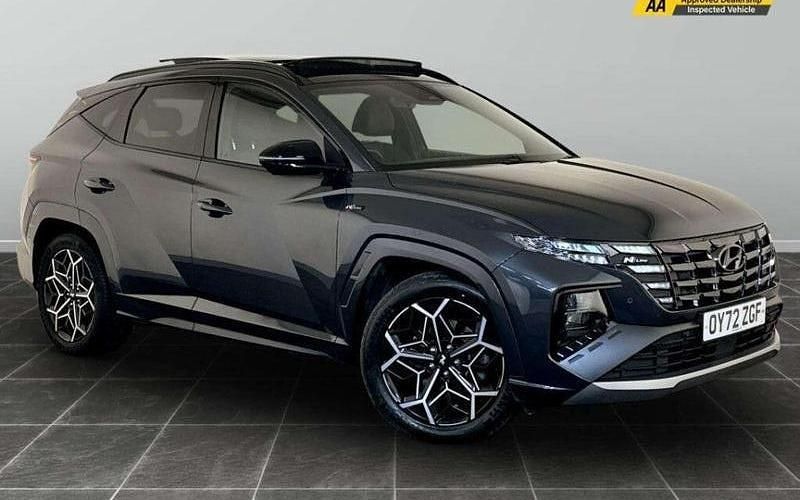 Grey Used 2022 Hyundai Tucson N Line SUV | £23,995 (Expensive) - Image 1/2