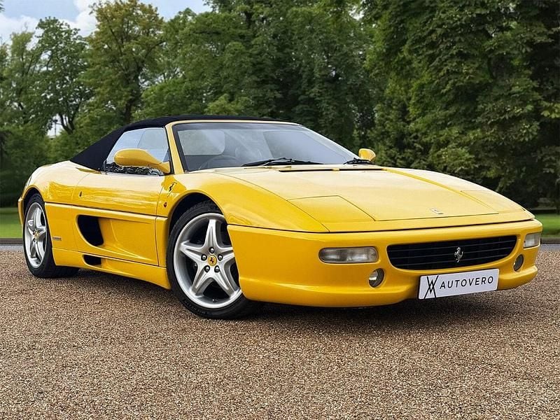 Used Ferrari F355 380 HP (279 kW) 1996 Yellow Cabriolet
