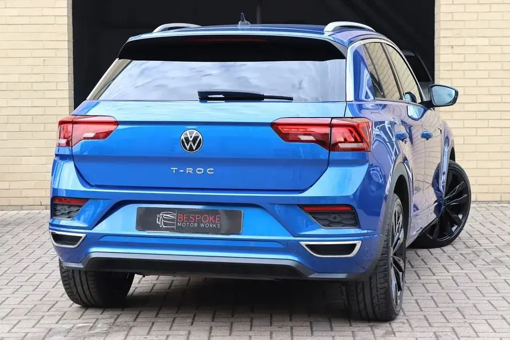 Used VW T-Roc R-line 2021 Blue SUV