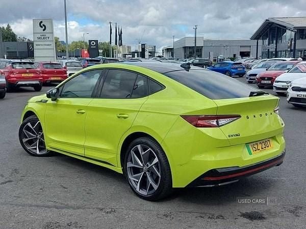 Used Skoda Enyaq iV vRS 219 kW (299 HP) 2022 Green SUV