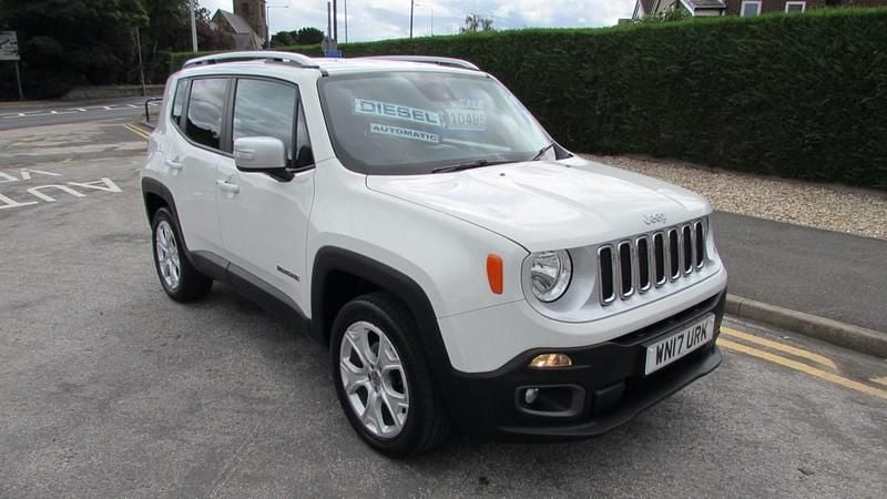 White Used 2017 Jeep Renegade Limited SUV | £10,495 (Good price) - Image 1/4