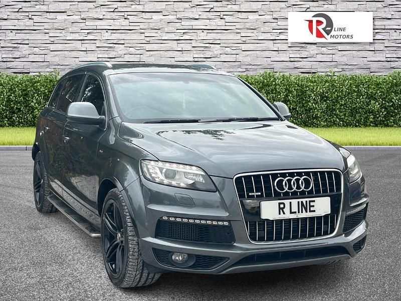 Used Audi Q7 S-line plus 245 HP (180 kW) 2013 Grey SUV