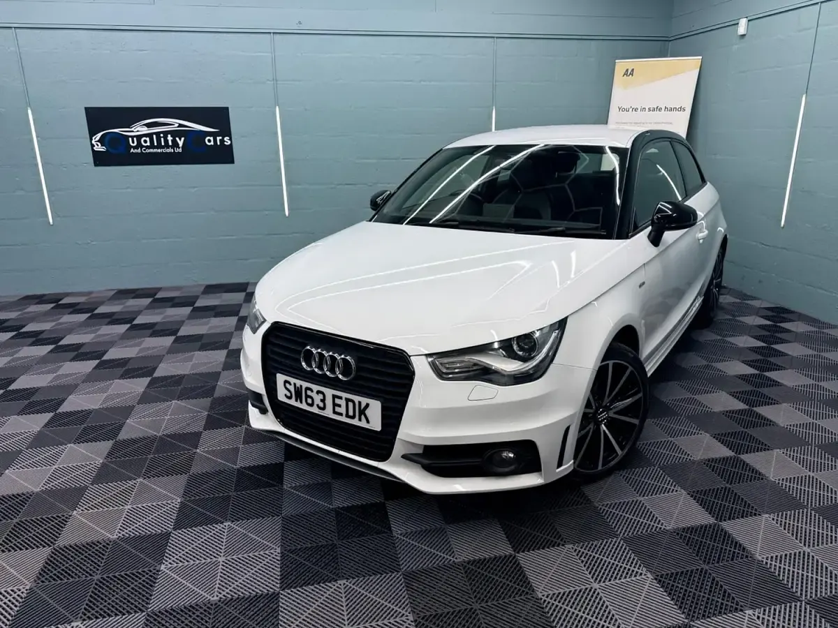 Used Audi A1 S-Line 122 HP (89 kW) 2013 White Hatchback
