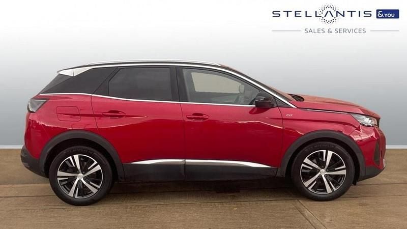 Red Used 2022 Peugeot 3008 GT SUV | £14,836 (Good price) - Image 1/4