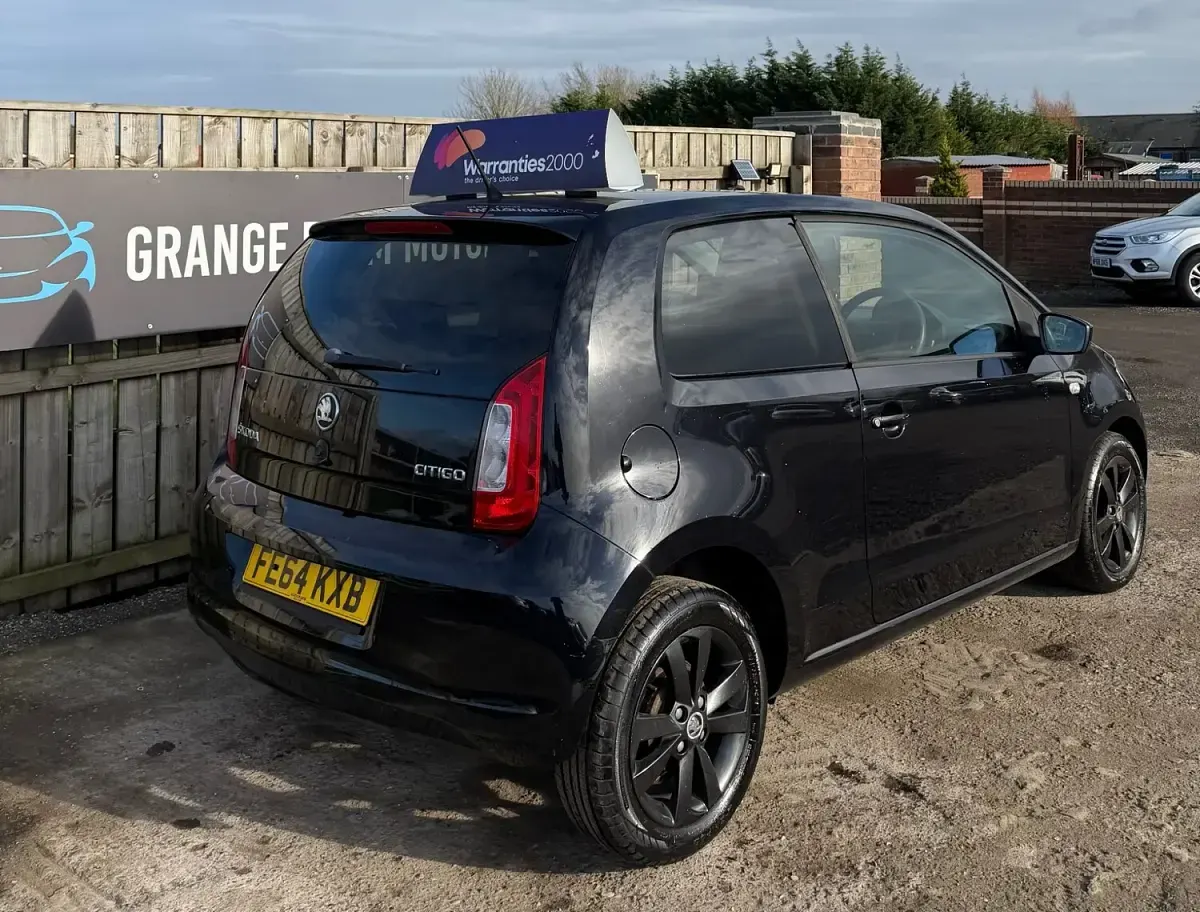 Used Skoda Citigo 75 HP (55 kW) 2014 Black Hatchback