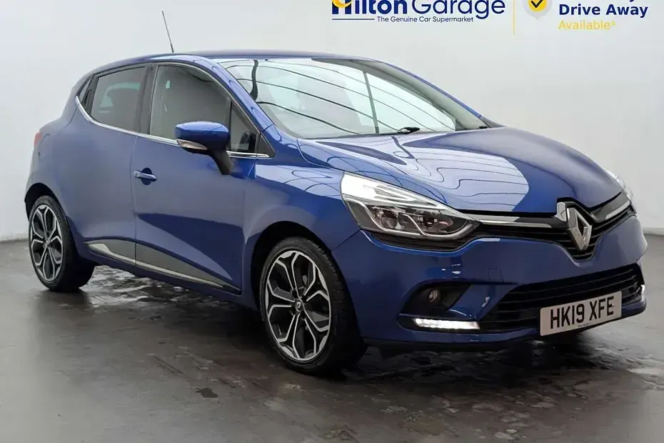 Used Renault Clio Iconic 90 HP (66 kW) 2019 Blue Hatchback