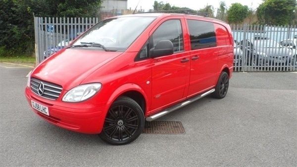 Red Used 2008 Mercedes Vito MPV | £11,995 - Image 1/1