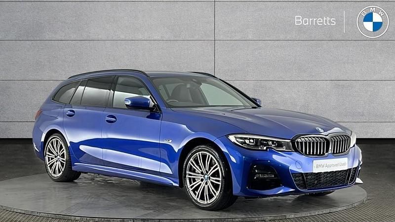 Used BMW 330e M Sport 288 HP (211 kW) 2022 Blue Estate