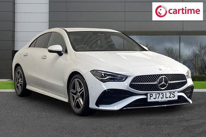 White Used 2023 Mercedes CLA200 Executive Coupe | £25,990 (Fair price) - Image 1/4