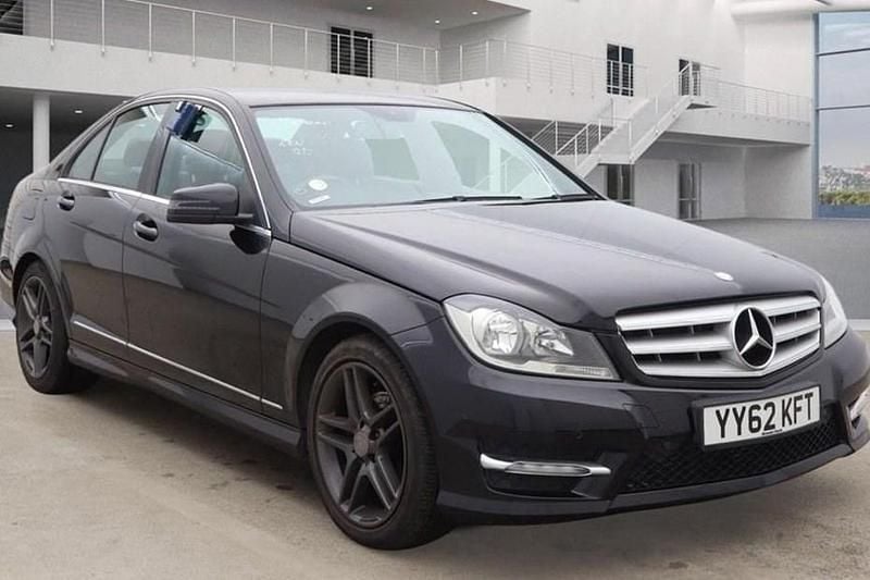 Used Mercedes C250 AMG 2012 Black Sedan