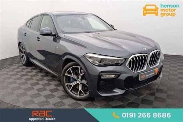 Grey Used 2020 BMW X6 M Sport SUV | £37,999 (Good price) - Image 1/1