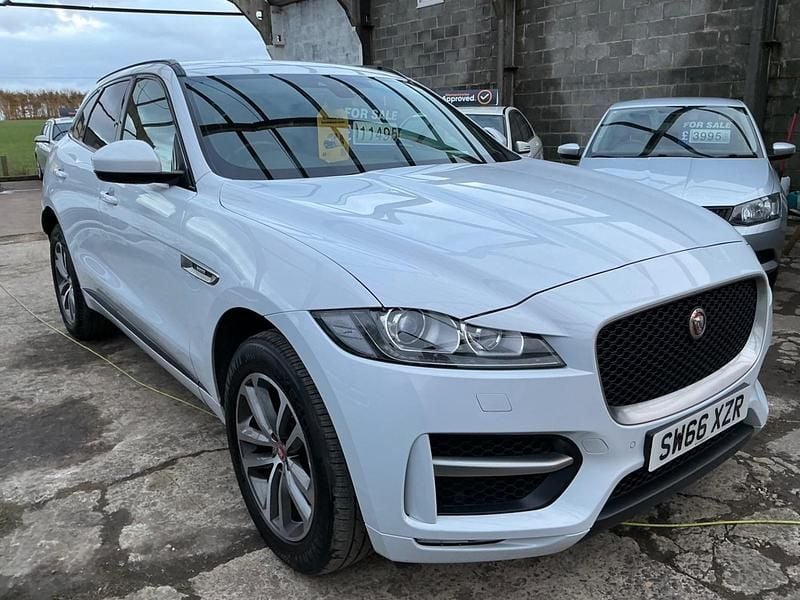 Used Jaguar F-Pace R-Sport 2017 White SUV