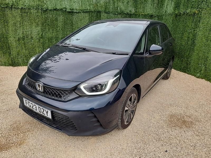 Begagnad Honda Jazz Advance 2023 Blå Halvkombi