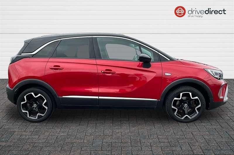 Used Vauxhall Crossland Ultimate 130 HP (95 kW) 2022 Red SUV