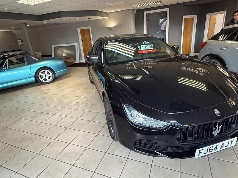 Used Maserati Ghibli 2014 Black Sedan