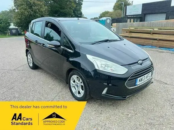 Gebraucht Ford B-MAX Zetec 90 PS (66 kW) 2013 Schwarz Van / Kleinbus