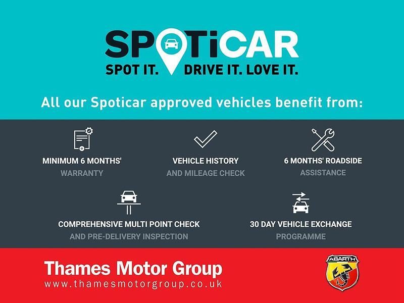 Used Abarth 595C Turismo 165 HP (121 kW) 2021 White Cabriolet