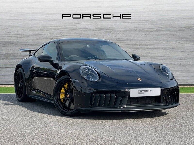 Jet black metallic Used 2024 Porsche 911 Coupe | £139,900 - Image 1/4