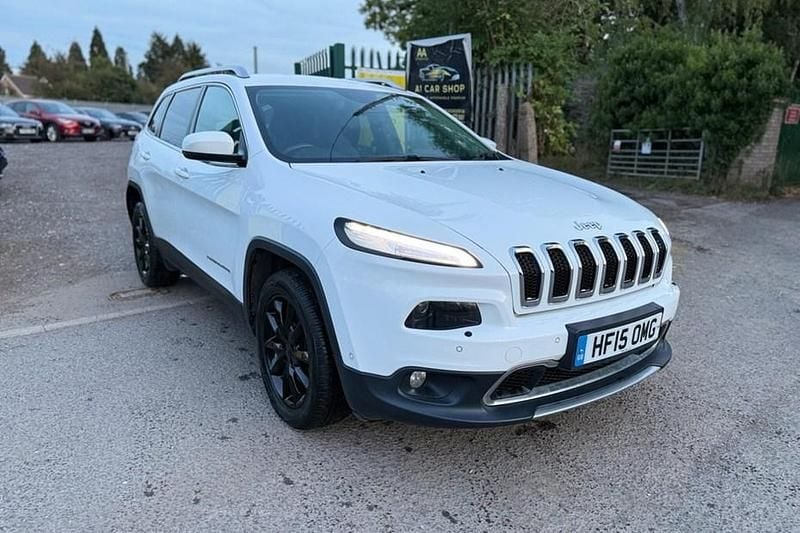 White Used 2015 Jeep Cherokee Limited SUV | £9,395 (Fair price) - Image 1/1