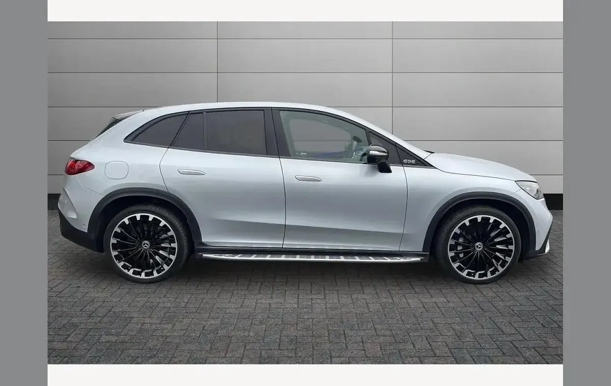 Used Mercedes EQE350 AMG line 214 kW (292 HP) 2024 Silver SUV