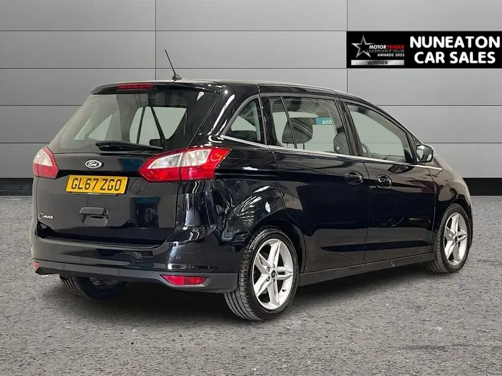 Used Ford Grand C-Max Titanium X 120 HP (88 kW) 2017 Black MPV