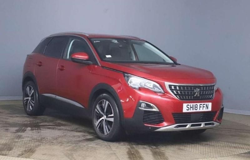 Red Used 2018 Peugeot 3008 Allure Hatchback | £13,460 (Fair price) - Image 1/1