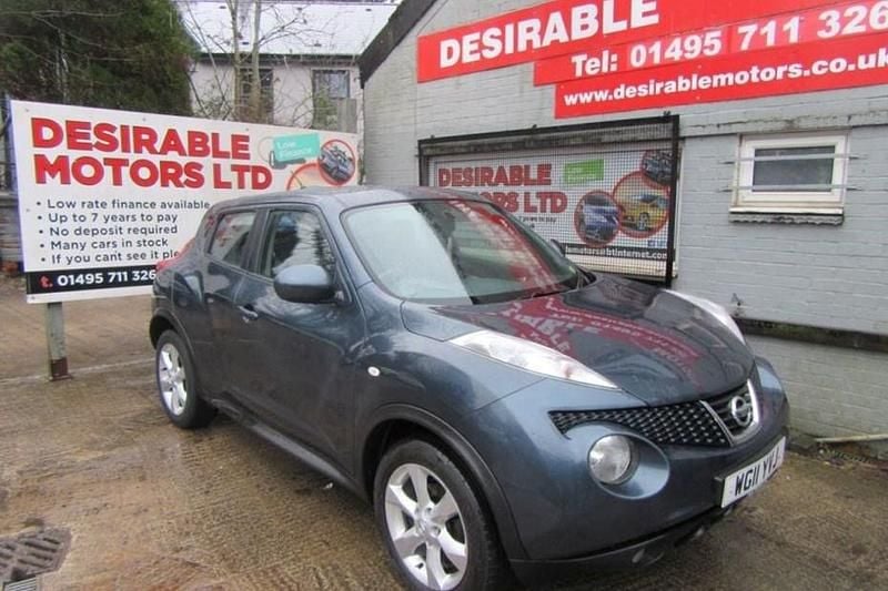 Used Nissan Juke Acenta 2011 Blue SUV