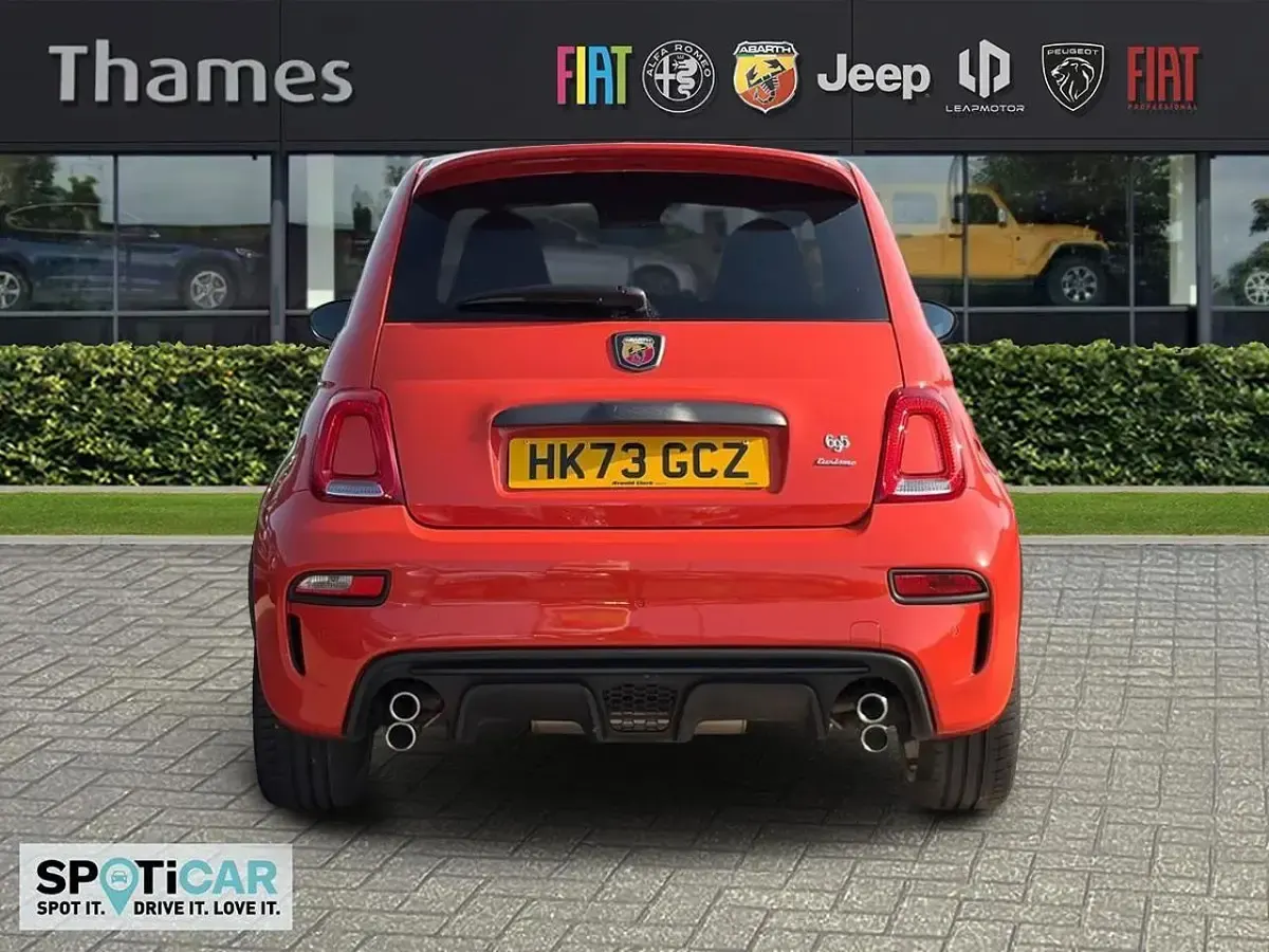 Used Abarth 695 Turismo 180 HP (132 kW) 2024 Orange Hatchback