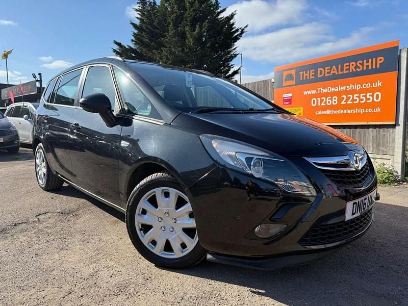 Black Used 2016 Vauxhall Zafira MPV | £3,990 (Good price) - Image 1/4