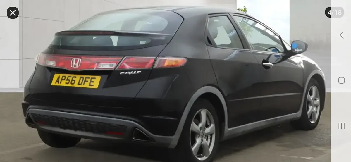 Used Honda Civic SE 138 HP (101 kW) 2006 Black Hatchback