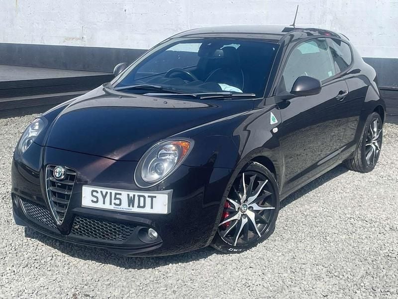 Used Alfa Romeo MiTo Quadrifoglio Verde 2015 Black Hatchback
