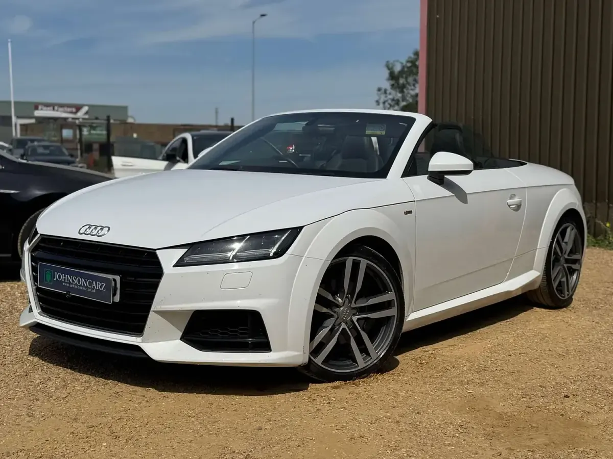 Used Audi TTS S-Line 310 HP (228 kW) 2016 White Cabriolet
